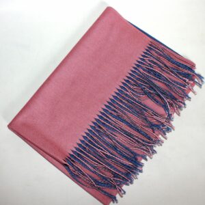 cashmere reversible shawl