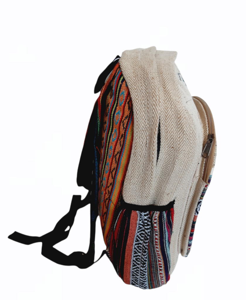 Hemp Backpack (HBK125) - Kedar Craft