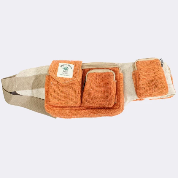New Waist Hemp Money Bag