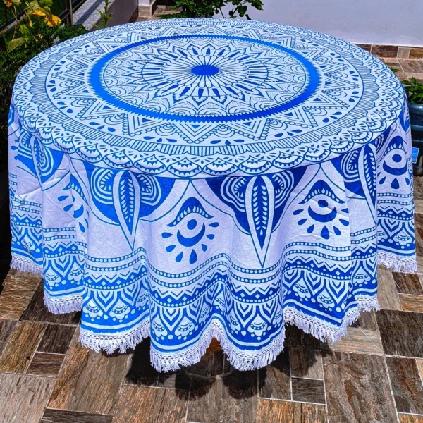 Cotton Round Tablecloth (CRT6)
