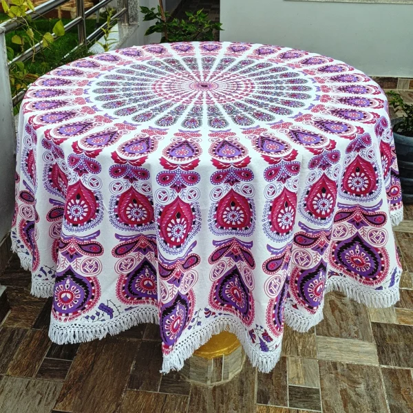 Cotton Round Tablecloth (CRT1)