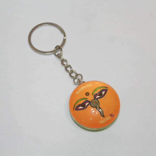 Double Side Glass Keyring (DSGK16)