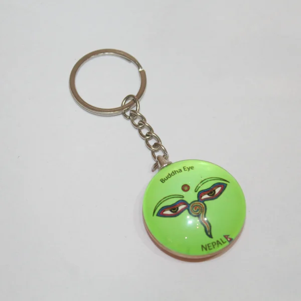Double Side Glass Keyring (DSGK15)