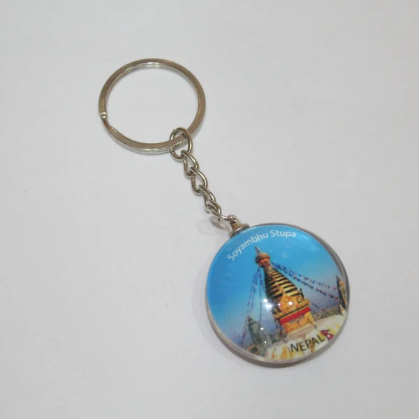 Double Side Glass Keyring (DSGK14)