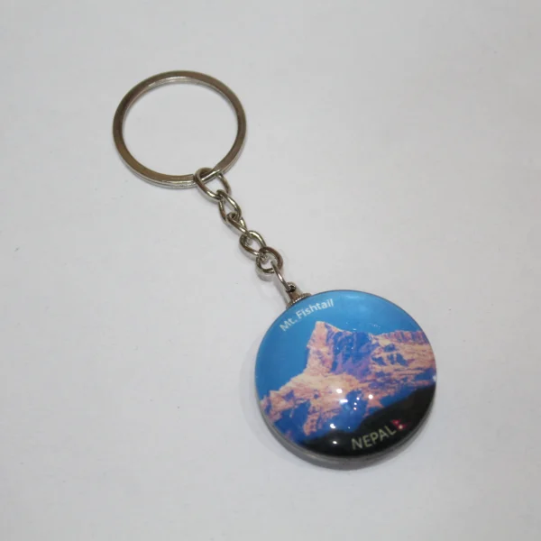 Double Side Glass Keyring (DSGK9)