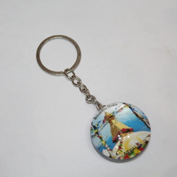 Double Side Glass Keyring (DSGK8)