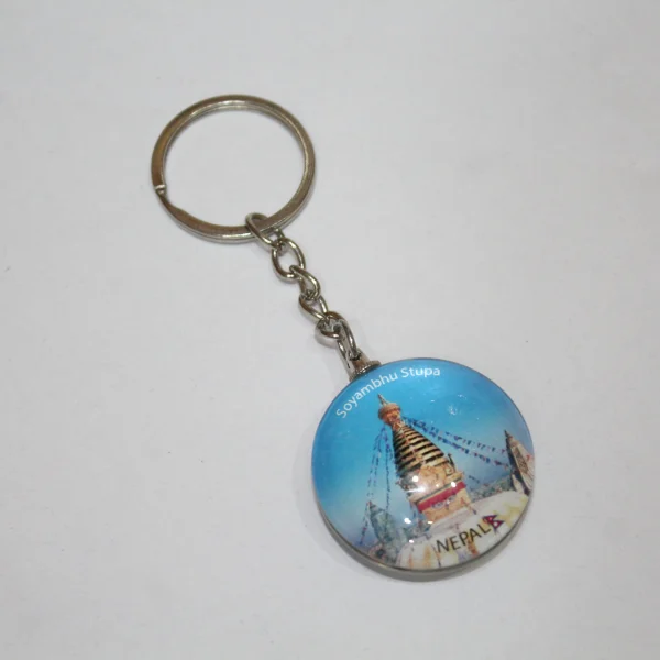 Double Side Glass Keyring (DSGK7)