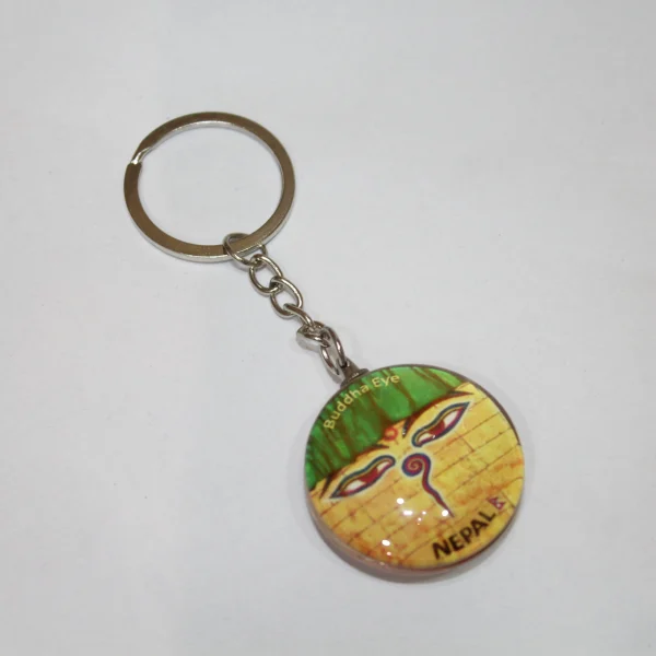 Double Side Glass Keyring (DSGK3)
