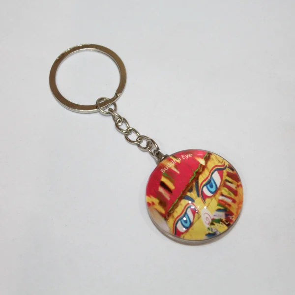 Double Side Glass Keyring (DSGK2)