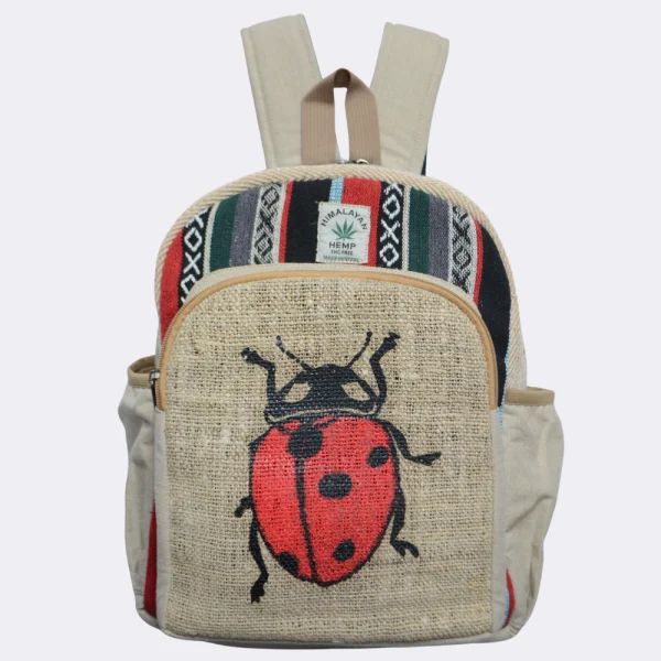 Lady Bird Printed Hemp Bag