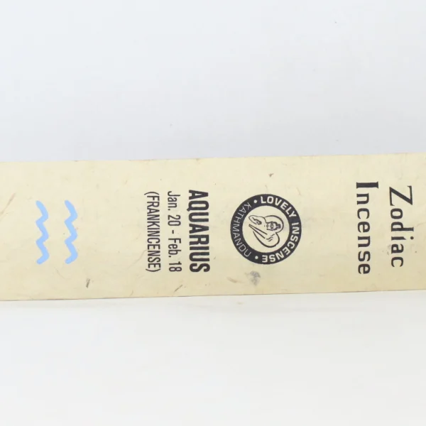 Aquarius Zodiac Sign Incense Sticks