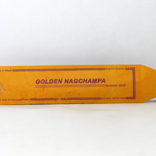 Golden Nagchampa Flora Incense Sticks
