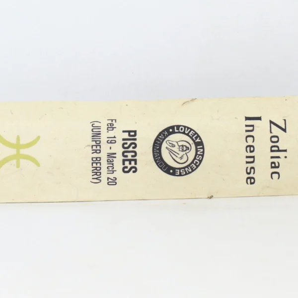 Pisces Zodiac Sign Incense Sticks