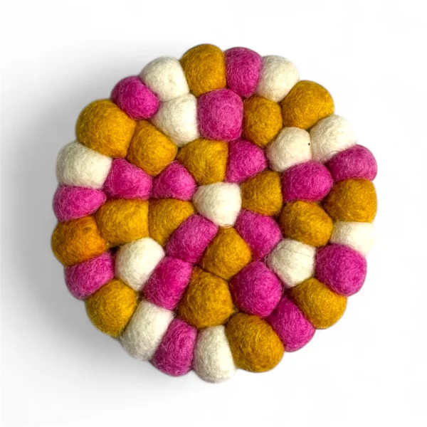 Round Felt Ball Coasters (FC13)