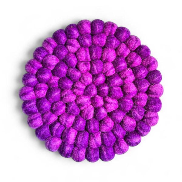 Round Felt Ball Coasters (FC19)